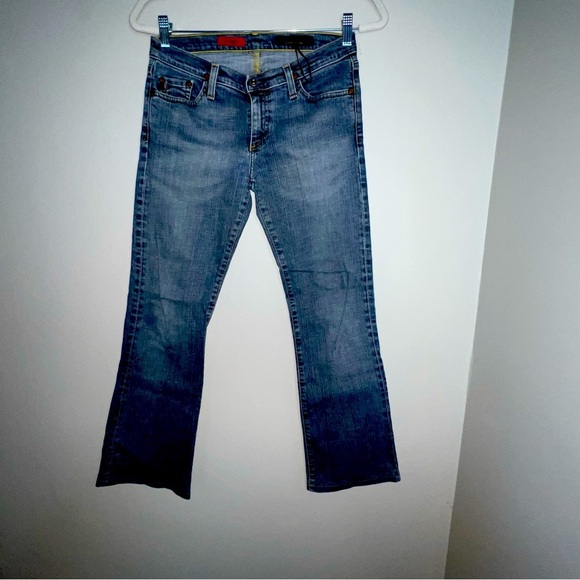 AG Adriano Goldschmied‎ Jeans 27R The Angel Bootcut Low Rise Denim - Picture 1 of 12